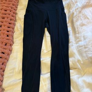 Black High-Waisted Leggings